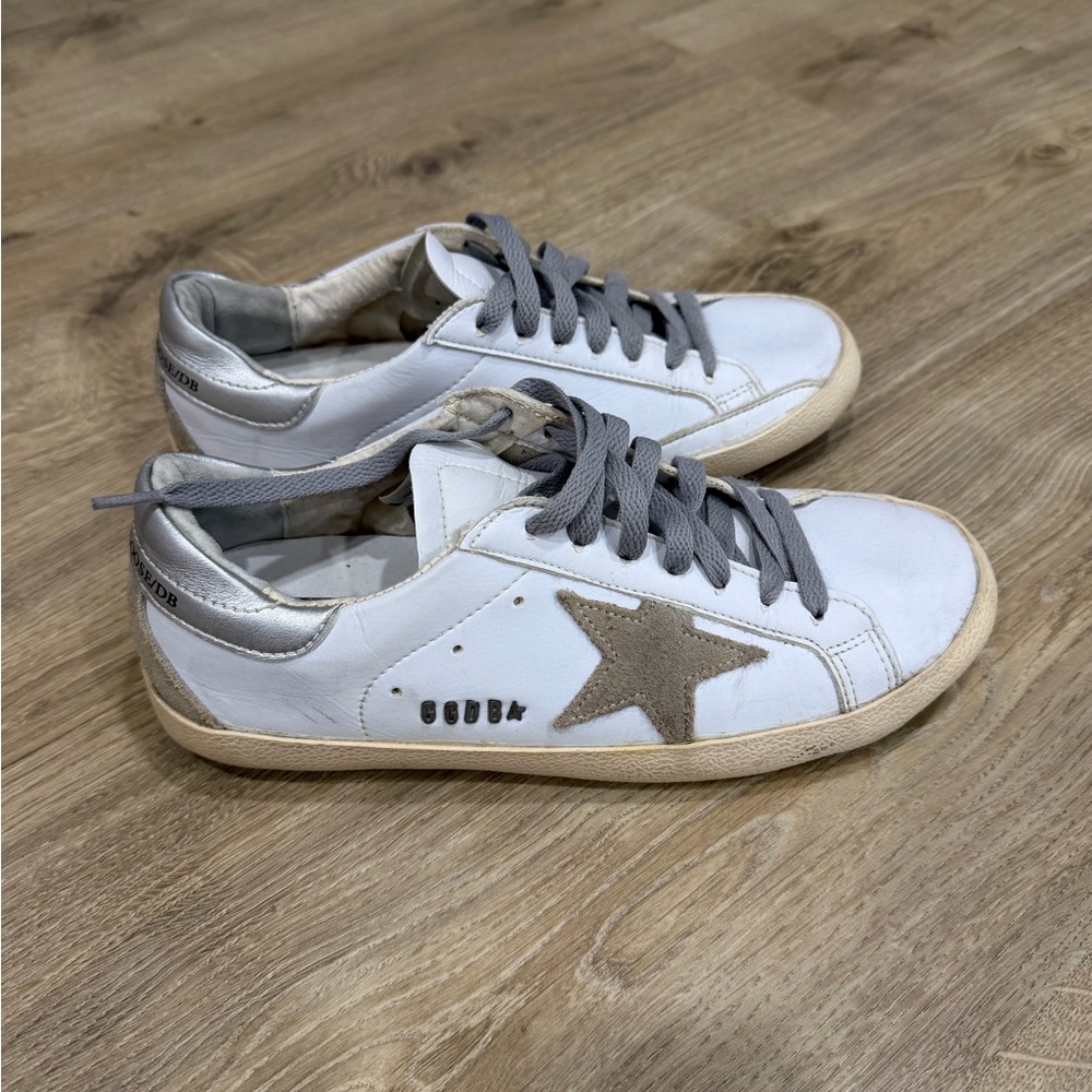 White sneakers